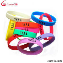 Hot Sale Colorful Club Silicone Bracelet for Gift (LM1627)